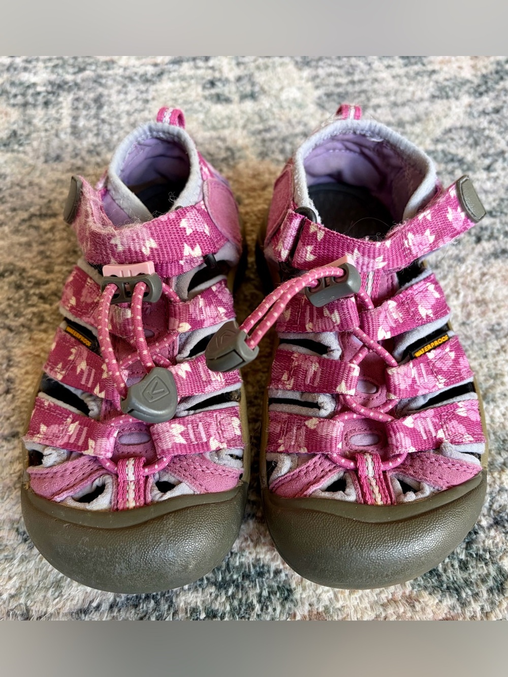 Keen Kids Pink Classic Sandals (Size 11)